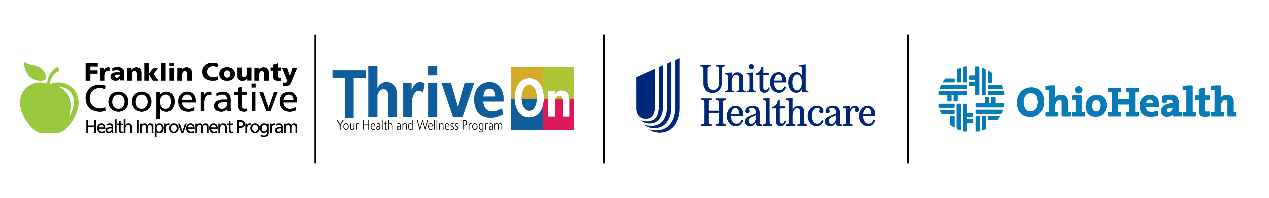 FCC + ThriveOn + UHC + OhioHealth.png
