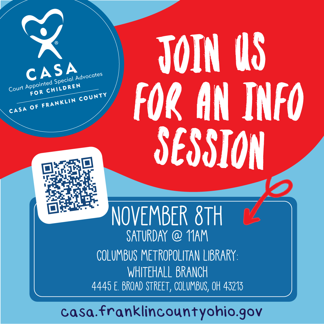 Flier for the November 2026 CASA Information Session