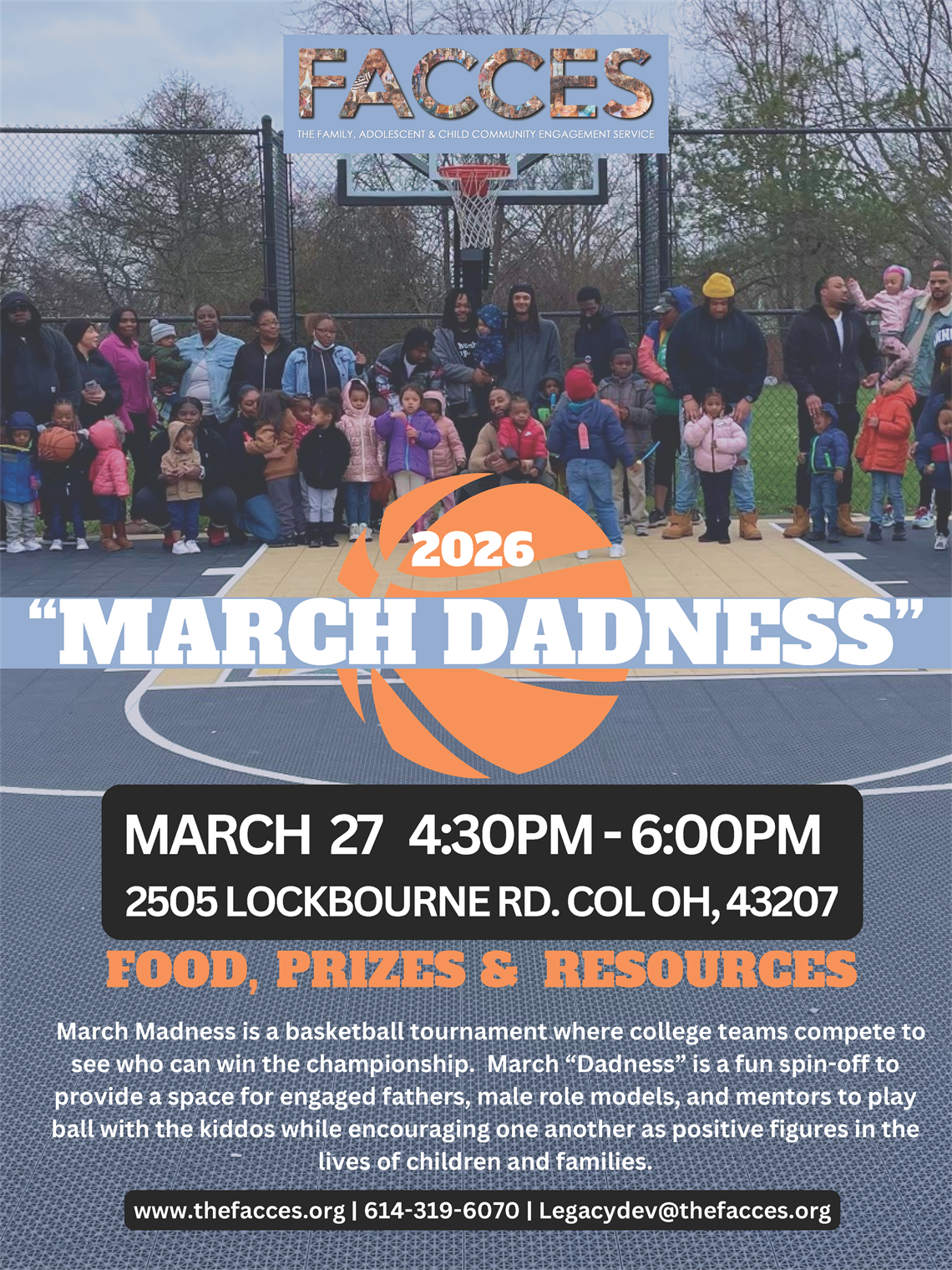 March Dadness 2026 flyer