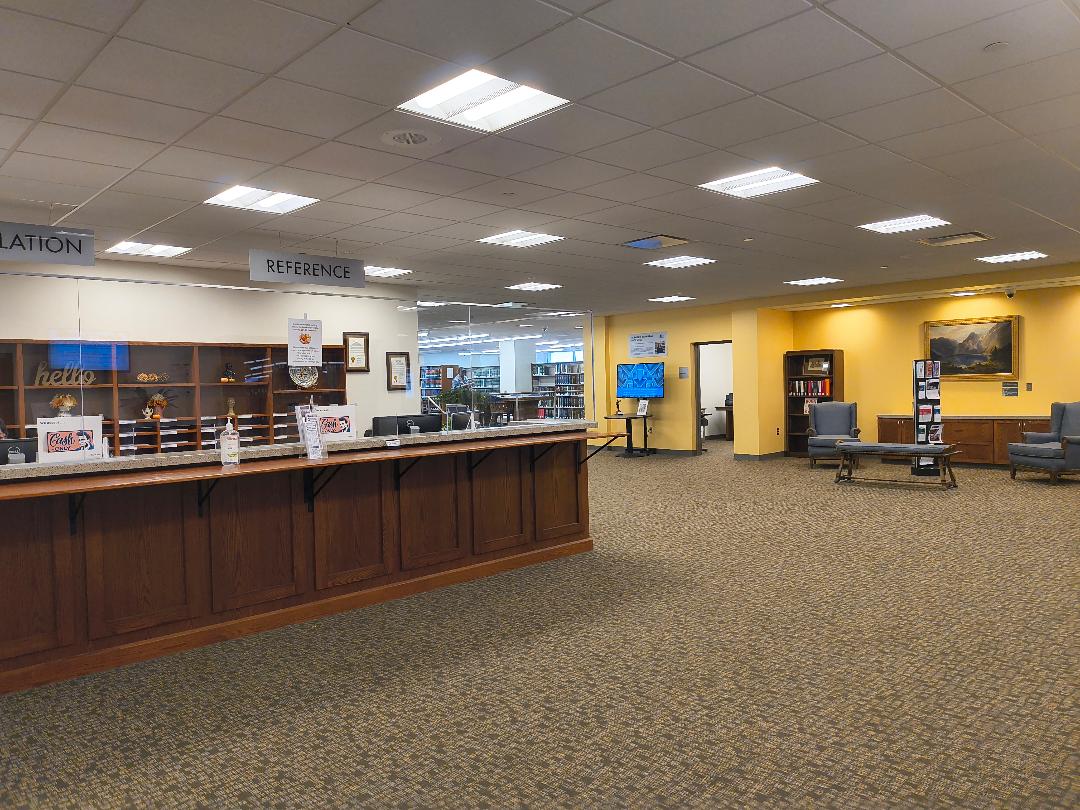 Franklin County Law Library front desk area
